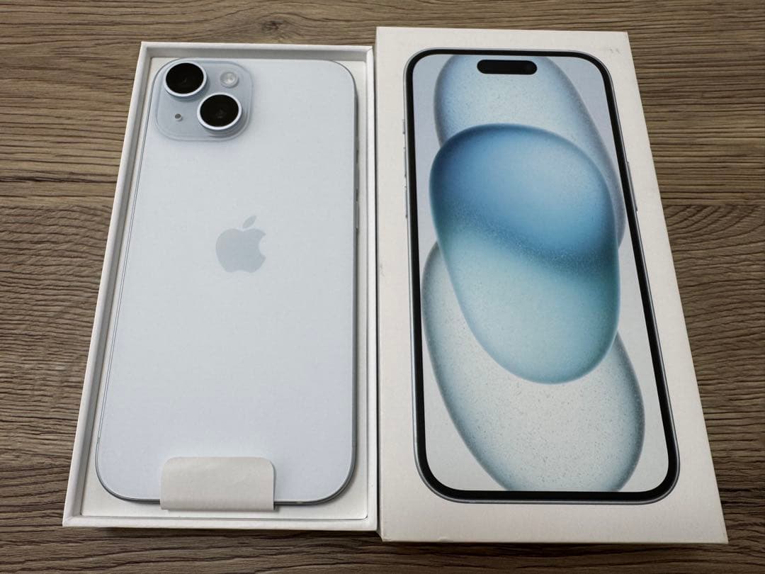 デモ機　iPhone15 128GB SIMフリー ブルー