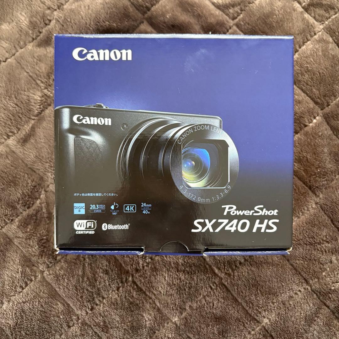 タ*エ様 【新品】Powershot SX740HS シルバー キャノン