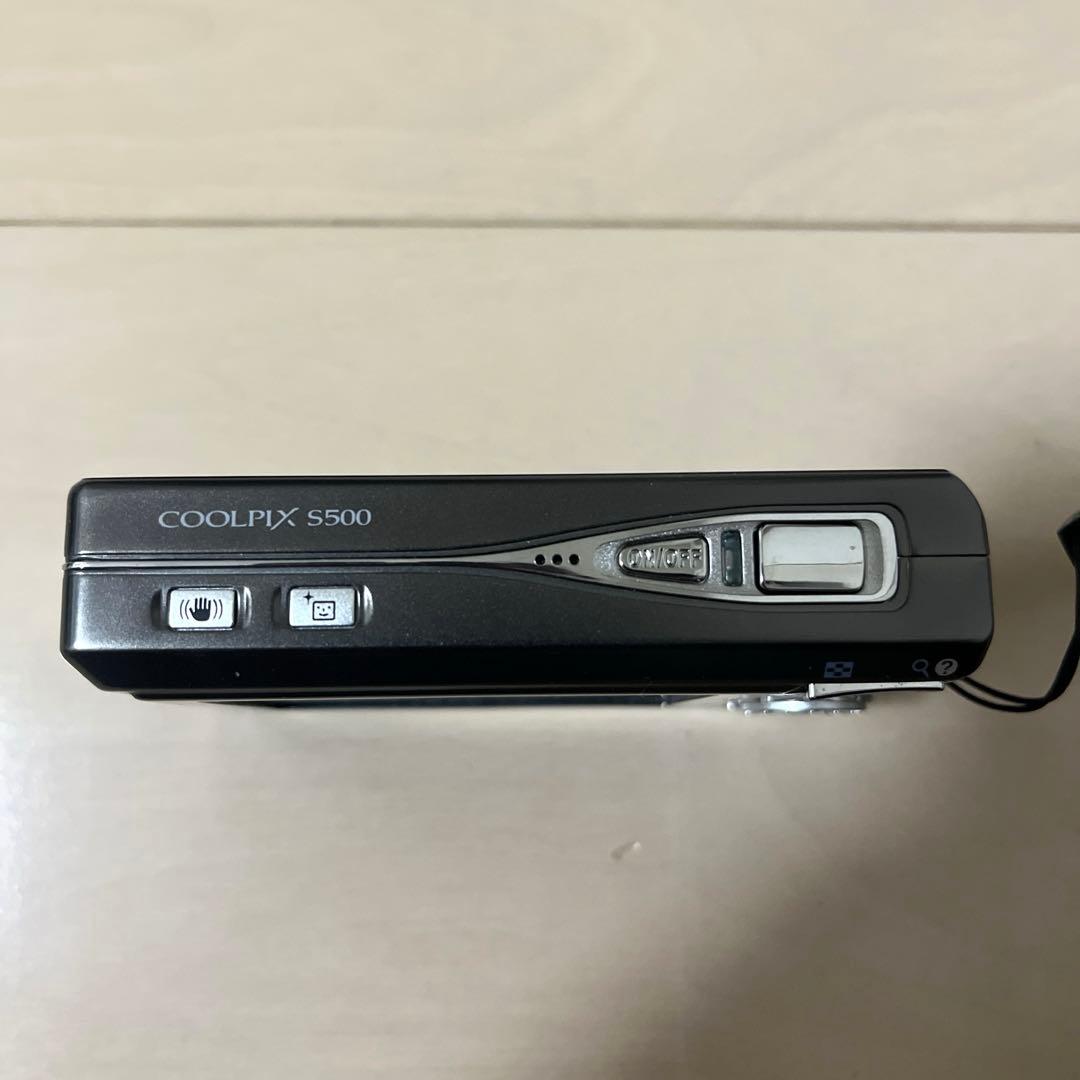 Nikon COOLPIX S500 コンパクトデジタルカメラ 充電器付き