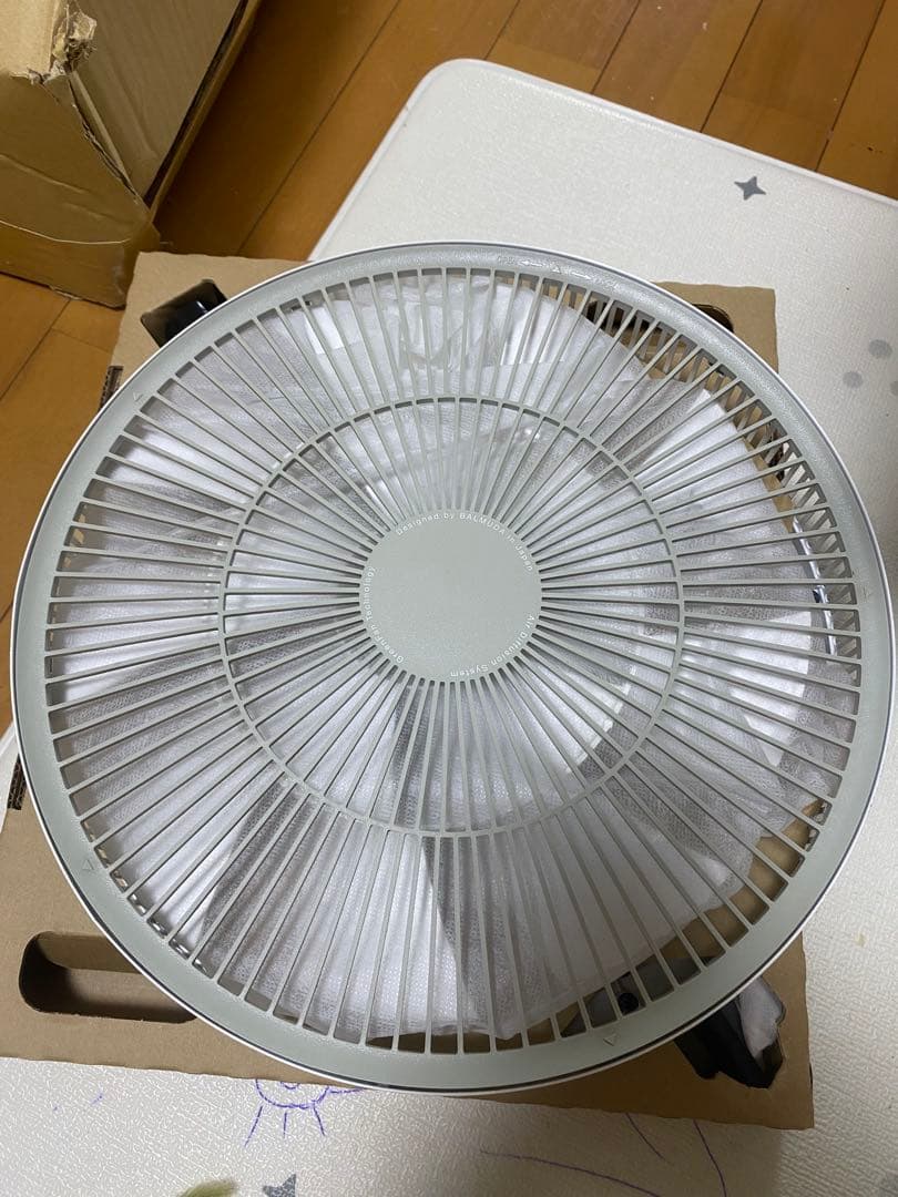 バルミューダ★扇風機★グリーンファン2+EGF-1200-WG★中古