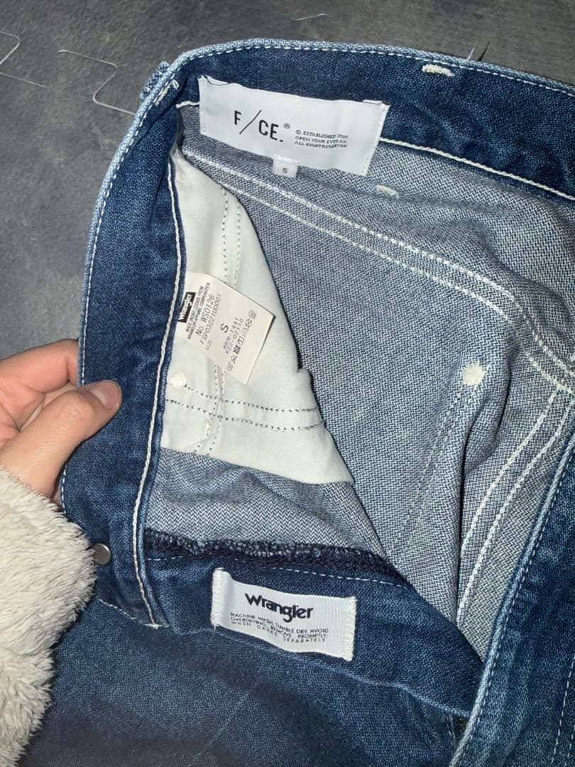 F/CE. × Wrangler 77MWZ BOOT CUT JEANS