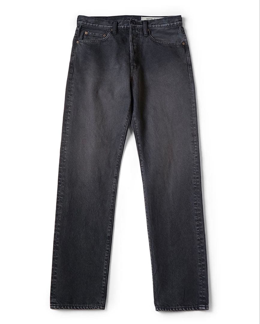 kapital black denim 後染め