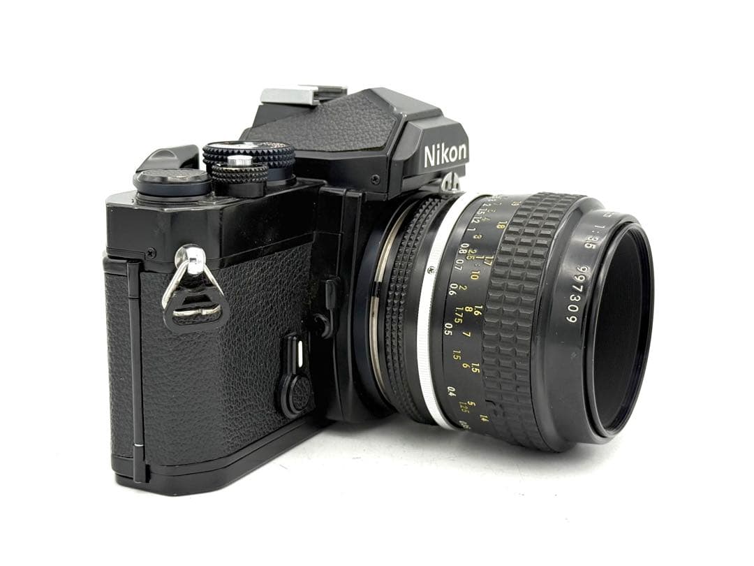 【完動品】Nikon FM + 55mm f3.5 フィルム一眼レフ 動作確認済