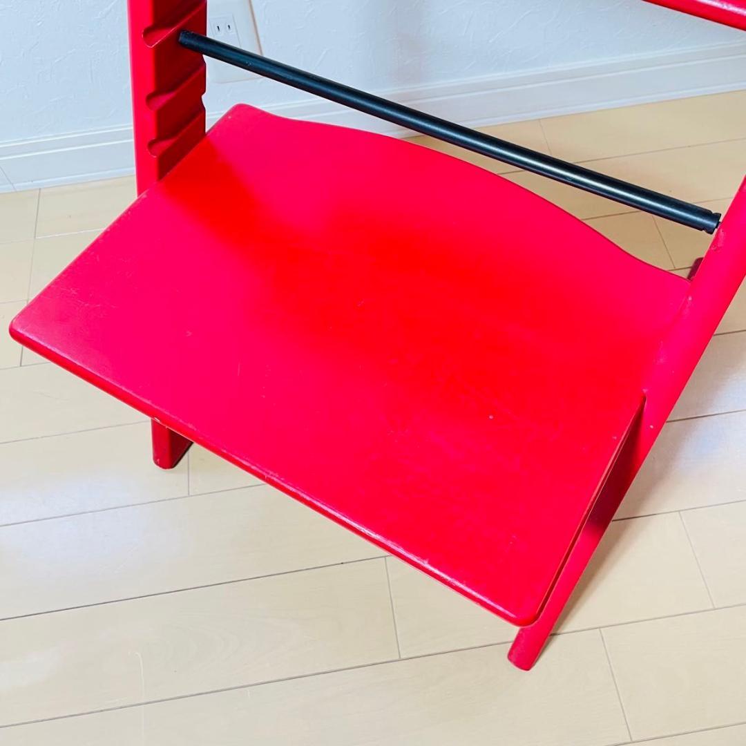 STOKKE TRIPP TRAPP ハイチェア レッド シリアル4