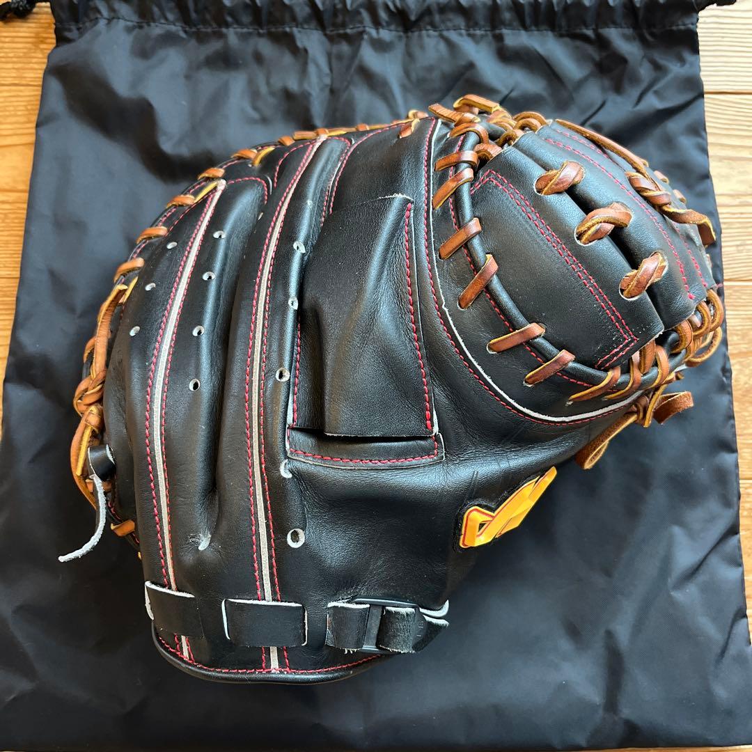 (美品)硬式用キャッチャーミット　 ハタケヤマ