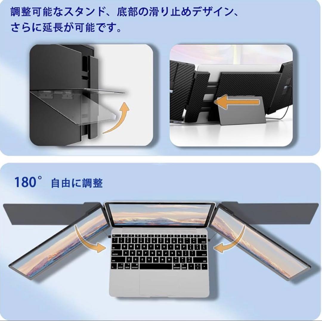 FHD 1080P IPS ディスプレイ 14インチ