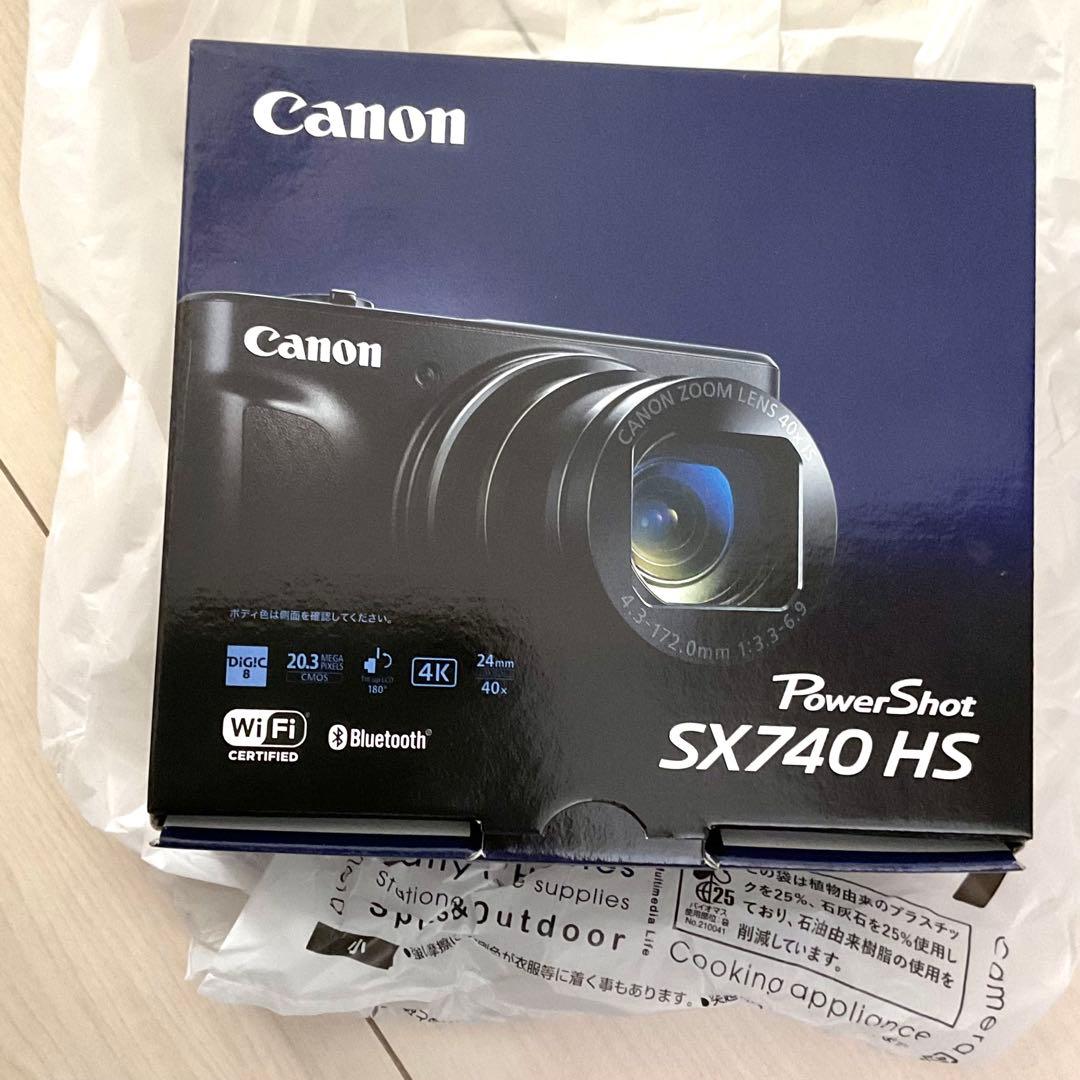 【新品未開封】キヤノン Power Shot PSSX 740HS ブラック