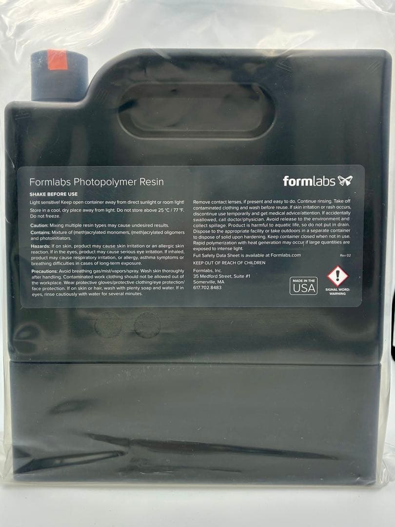 値下げ！！【formlabs】レジンカートリッジ