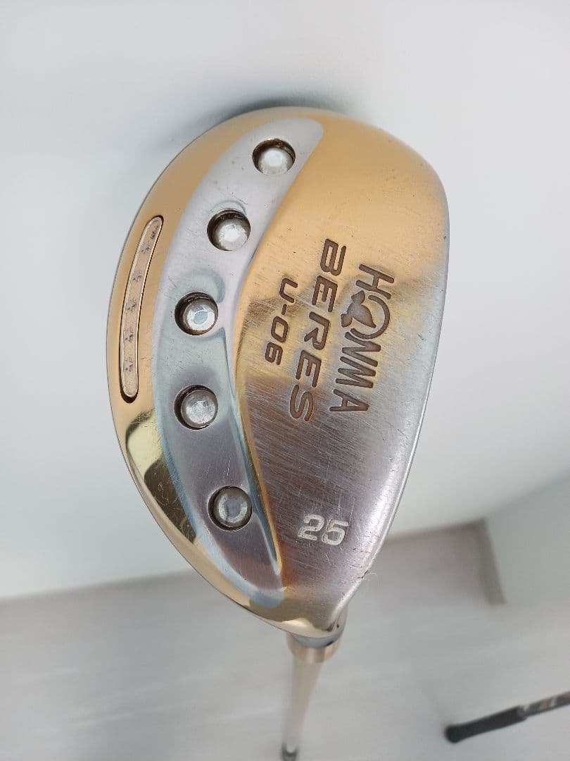 ホンマ ユティリティ BERES U06 5✩ 5番25度、4番22度