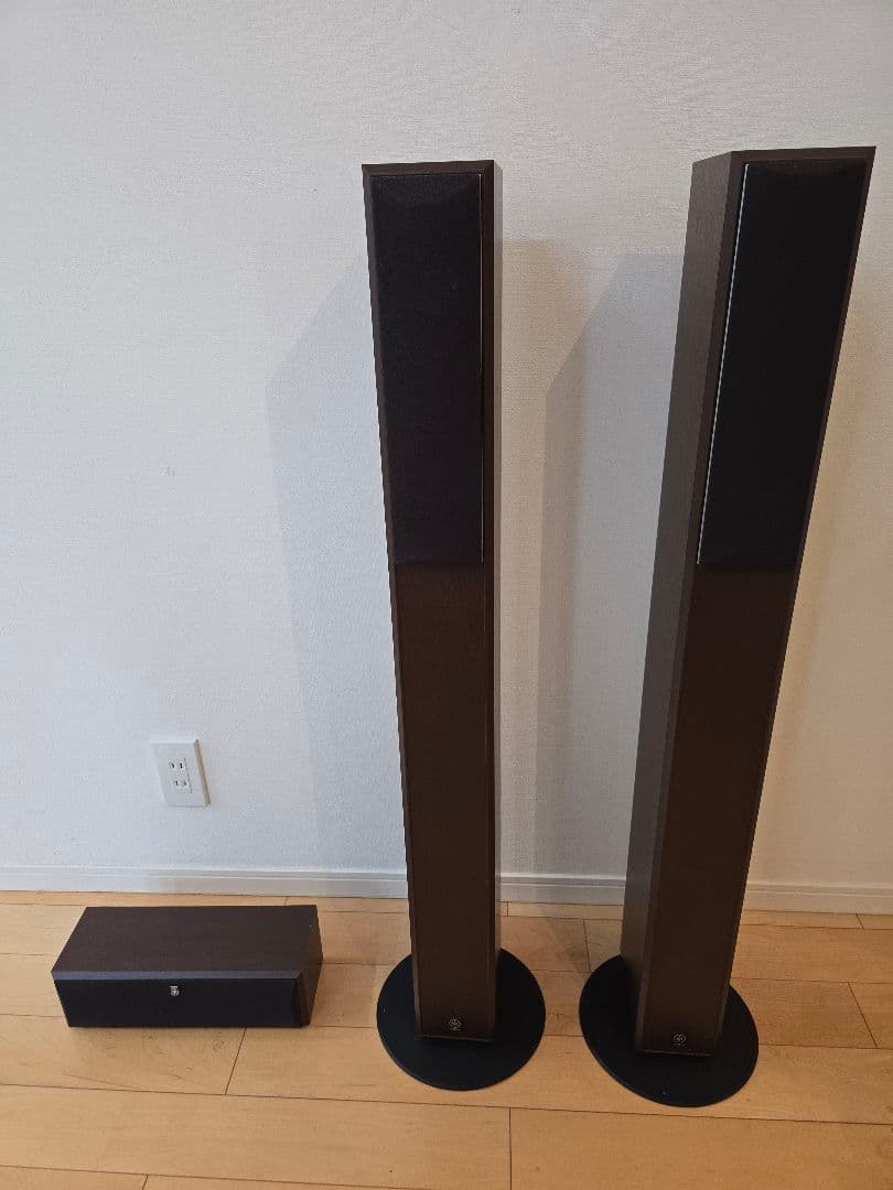 【美品】YAMAHAスピーカー3本 NS-F210×2、NS-C210×1