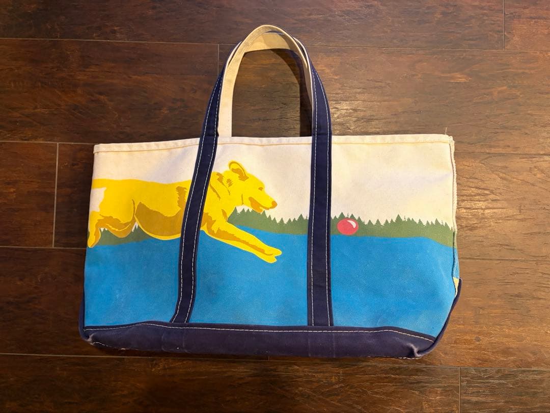 値下不可　L.L.BEAN エルエルビーン　ビンテージ トートバッグ　アメリカ製
