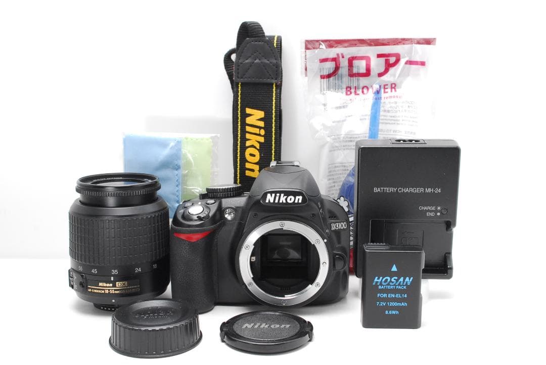 【写真も動画もOK】Nikon D3100　スマホ転送　コスパ抜群の入門モデル