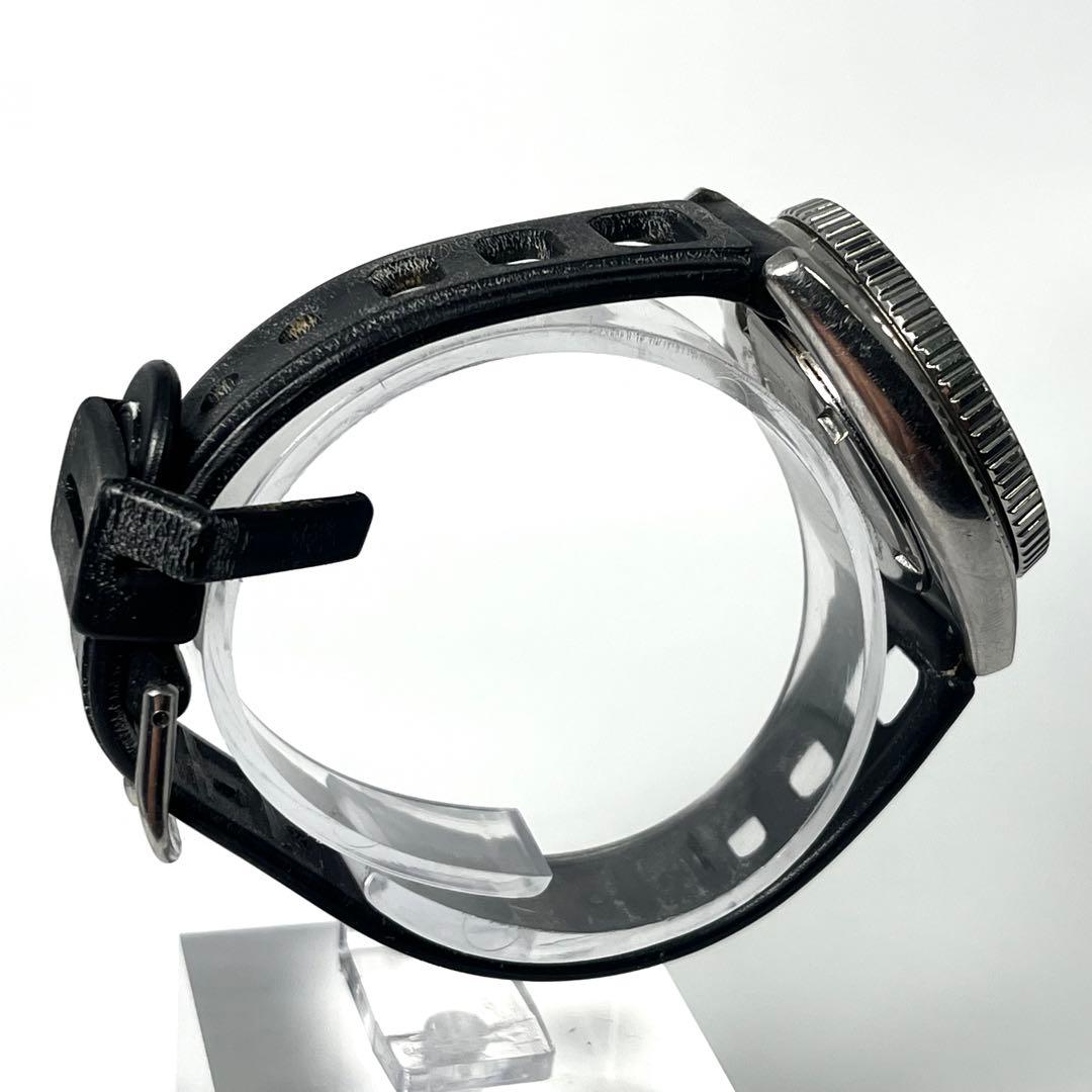 【新品電池/稼働】セイコー ダイバーズウォッチ デイト 黒 2A22-0170