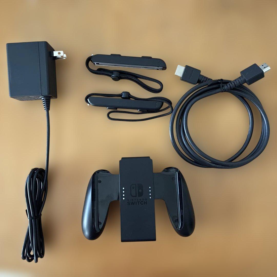 Switch 本体 バッテリー強化版 ネオン + おまけ（SDカード128GB）