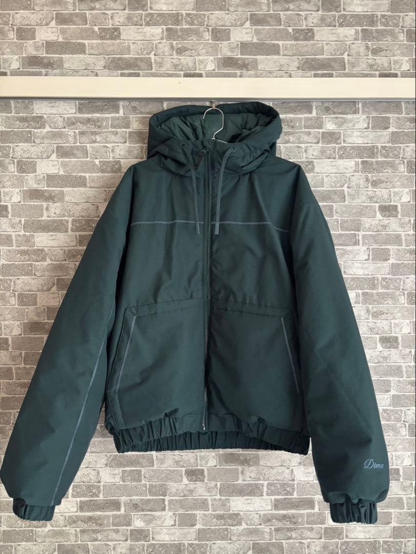 Dime ダウンジャケット M ダークグリーン