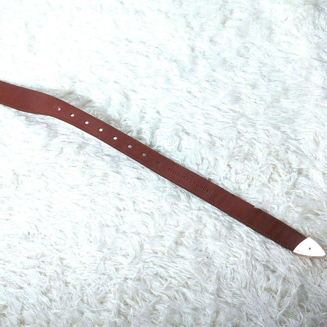 【箱,保存袋付き 美品】ブルネロクチネリ　プンターレ　ベルト　SV800　型押し