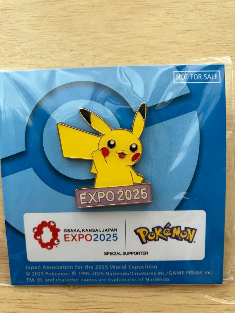 ポケモン ピカチュウ ピンバッジ EXPO 2025