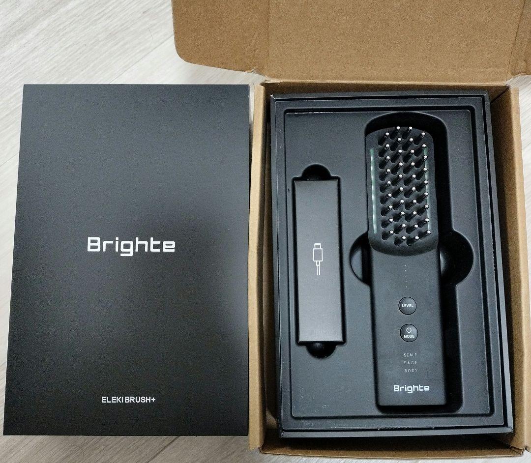 【新型】Brighte ELEKI BRUSH PLUSエレキブラシプラス美顔器