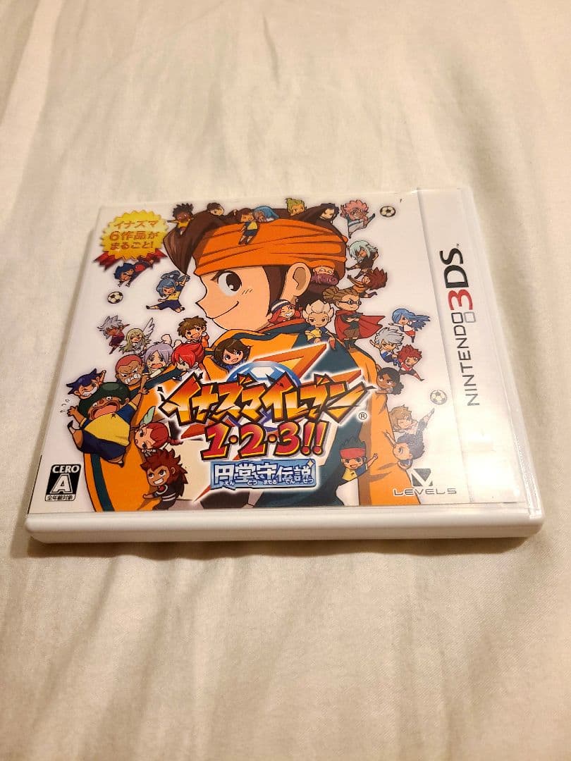 3DS イナズマイレブン 1·2·3 円堂守伝説　動作確認済み