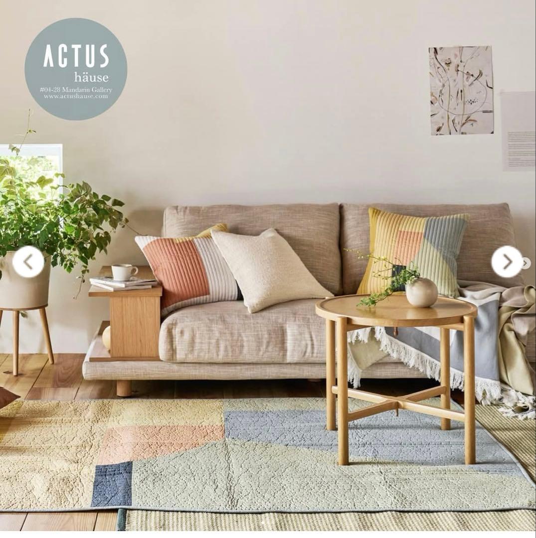 ACTUS アクタス キルトラグ　キルトケット　プレイマット