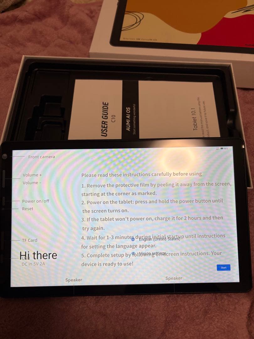 タブレット 10インチ android 15 20GB+64GB+1TB拡張