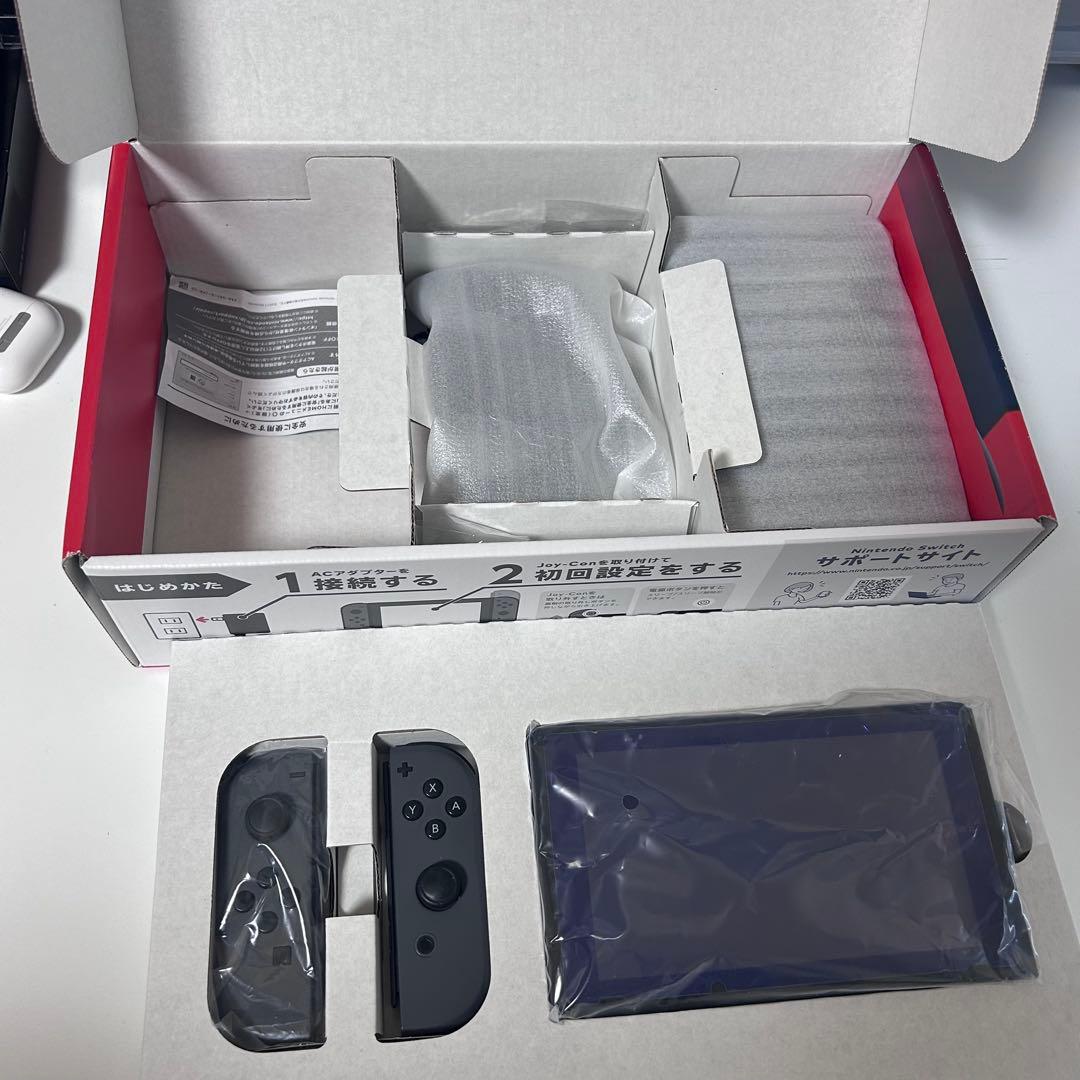 Nintendo Switch グレー 本体 箱付き