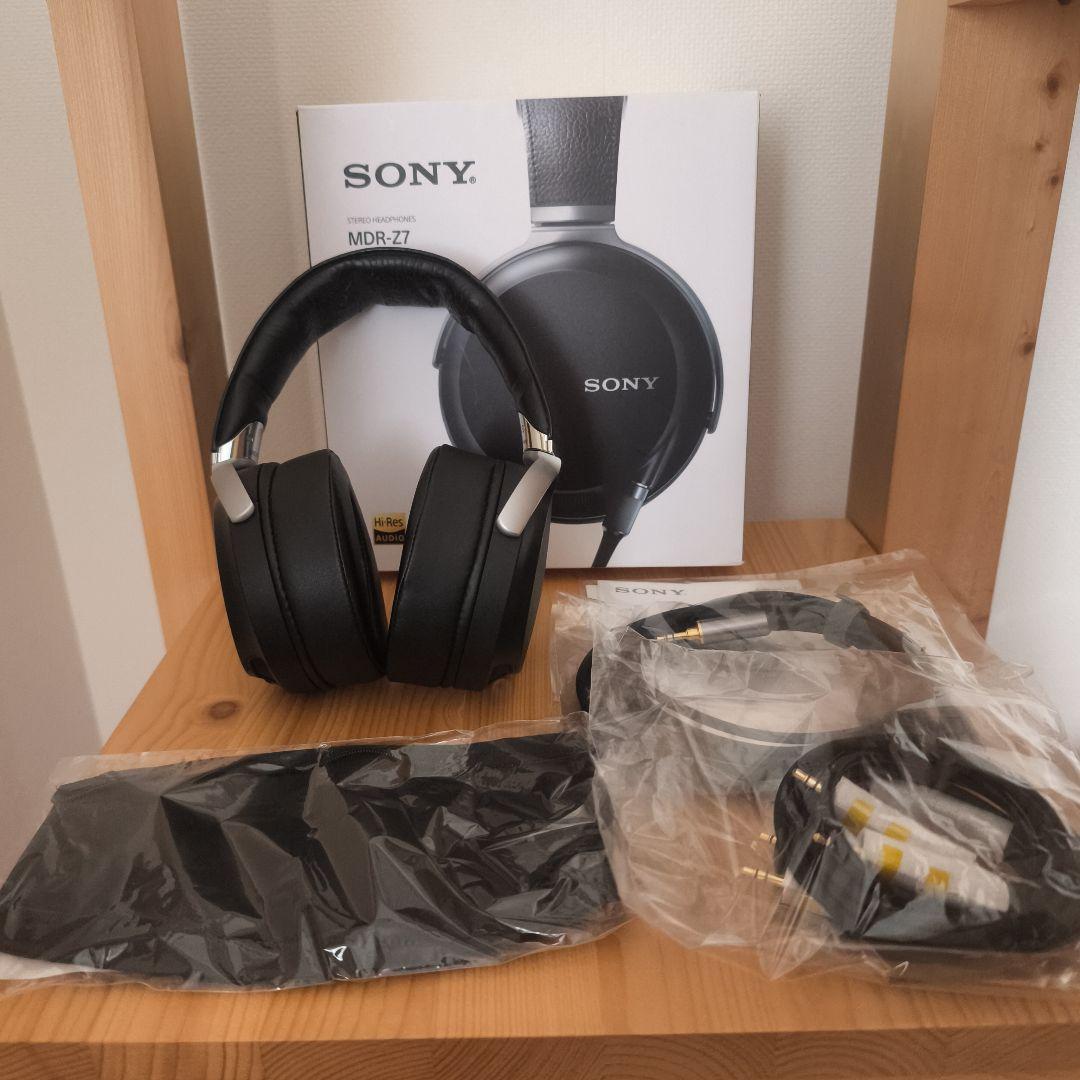 SONY MDR-Z7 ヘッドホン 美品 イヤーパッド新品交換済み