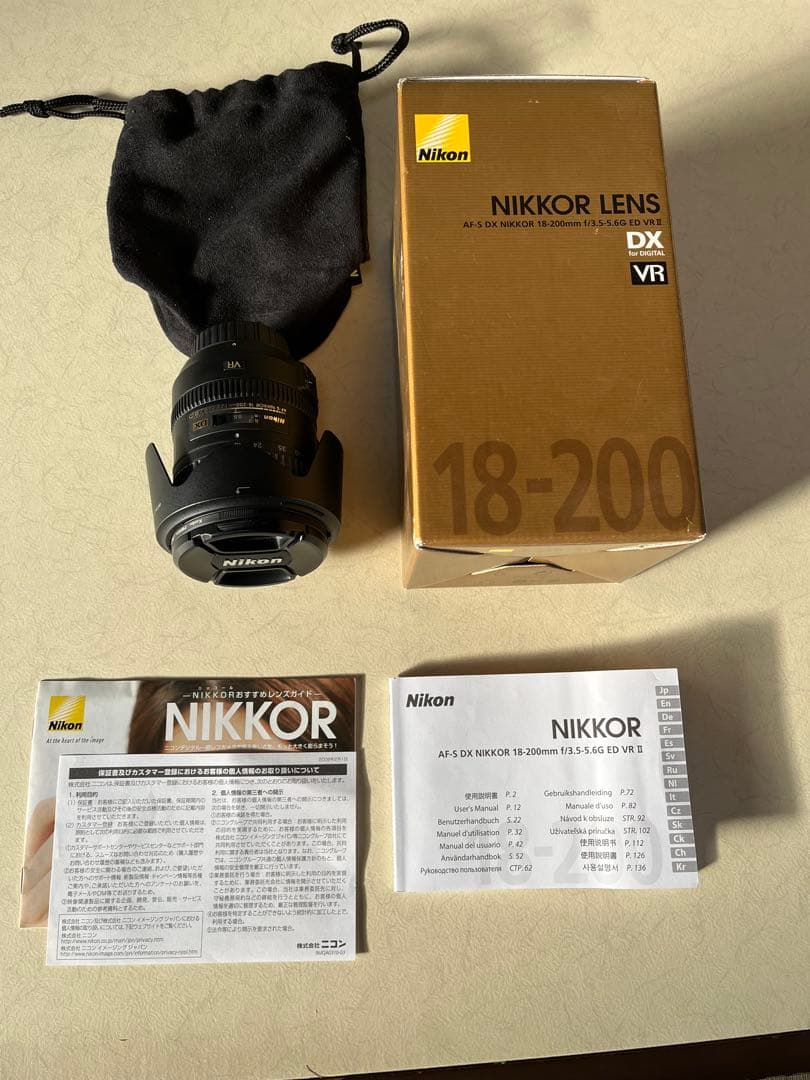 レンズ(ズーム) Nikon AF-S DX NIKKOR 18-200mm VR