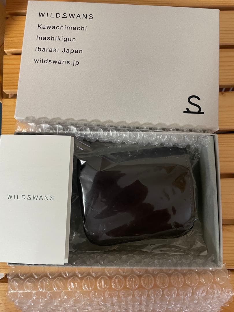 ワイルドスワンズ パームV2 シェルコードバン　ブラック