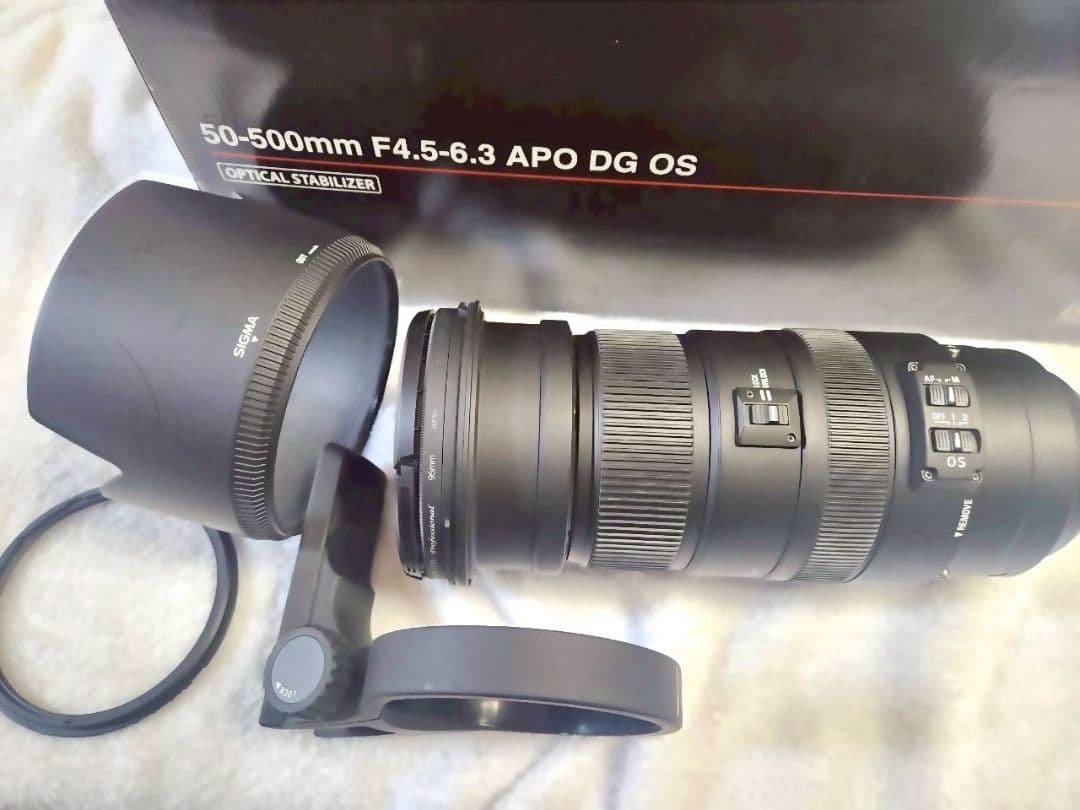 SIGMAシグマAPO50-500mmF4.5-6.3 DGOS HSMニコン用