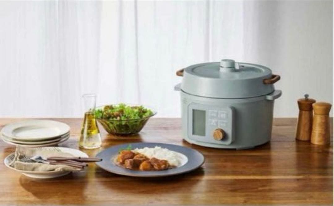 KPCMB3G アイリスオーヤマ　電気圧力鍋 3L 液晶タイプ グリーン