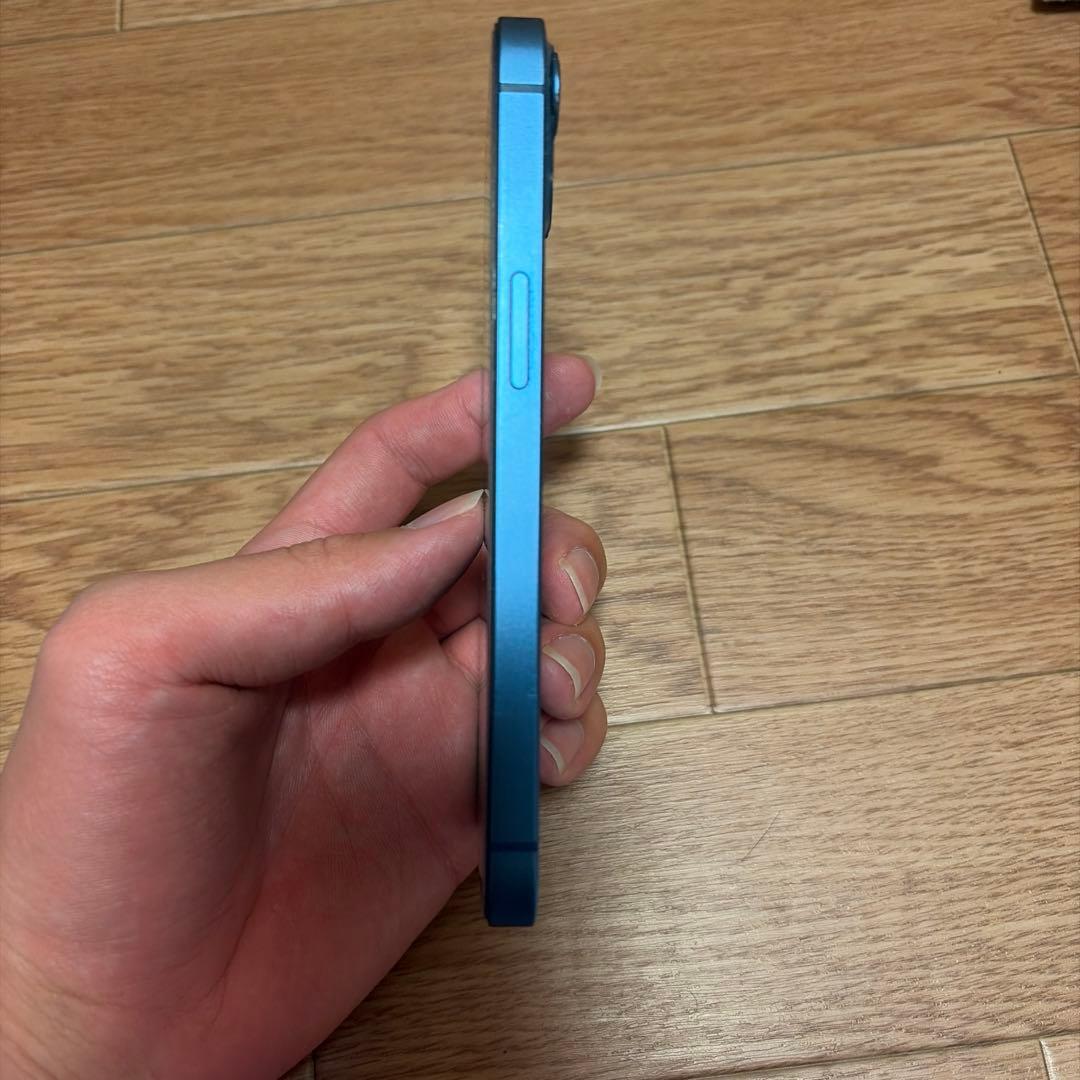 Apple iPhone 13 ブルー 本体 箱付き シールラブブさん専用