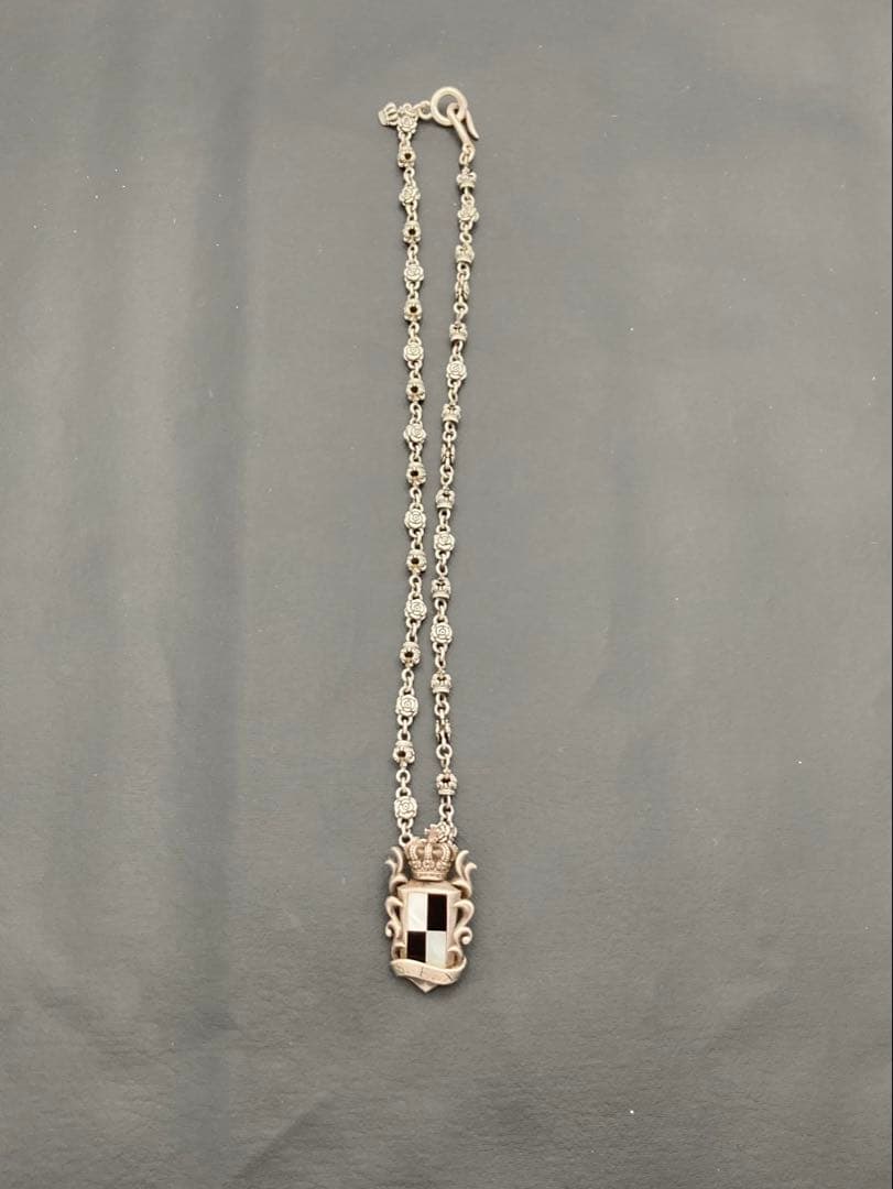 Justin Davis ローズ ネックレス クラウン 40cm