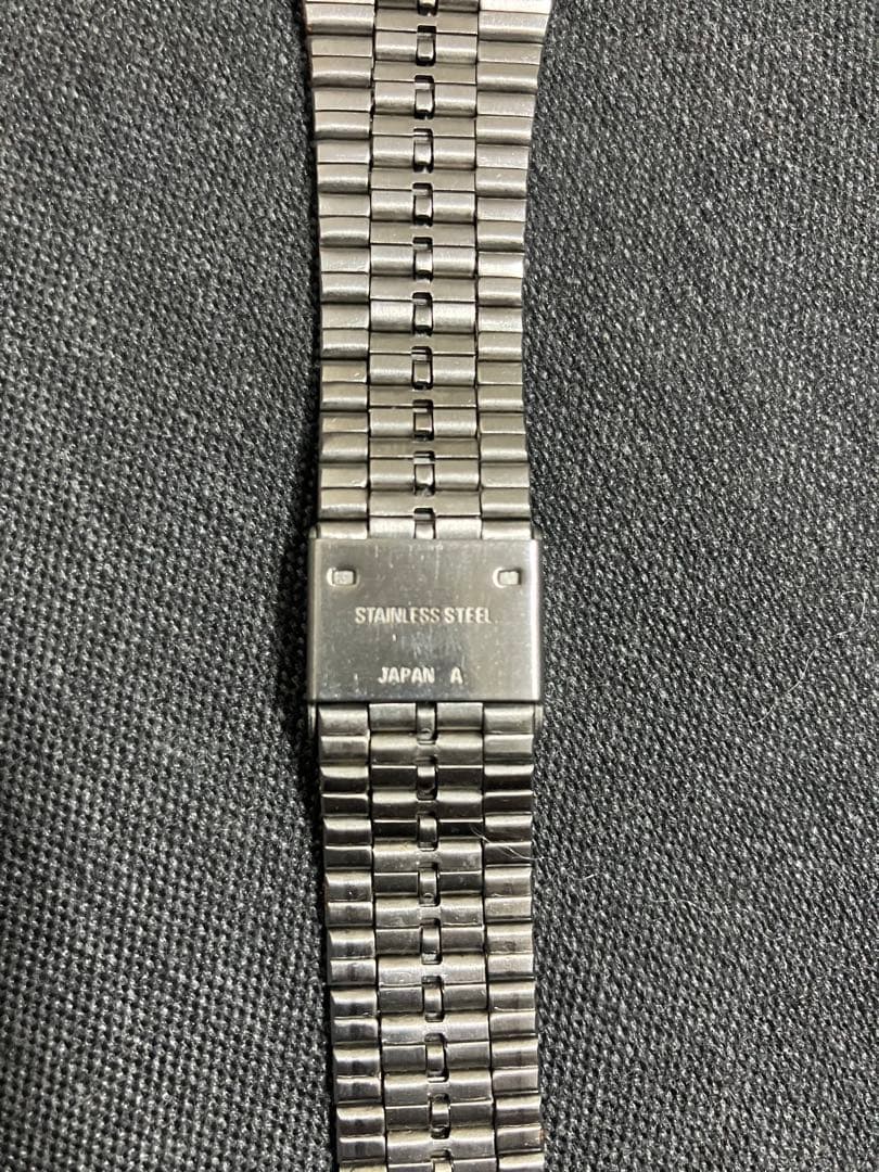 CASIO デジタル ウォッチ ゴールド 593 A159W JAPAN 腕時計