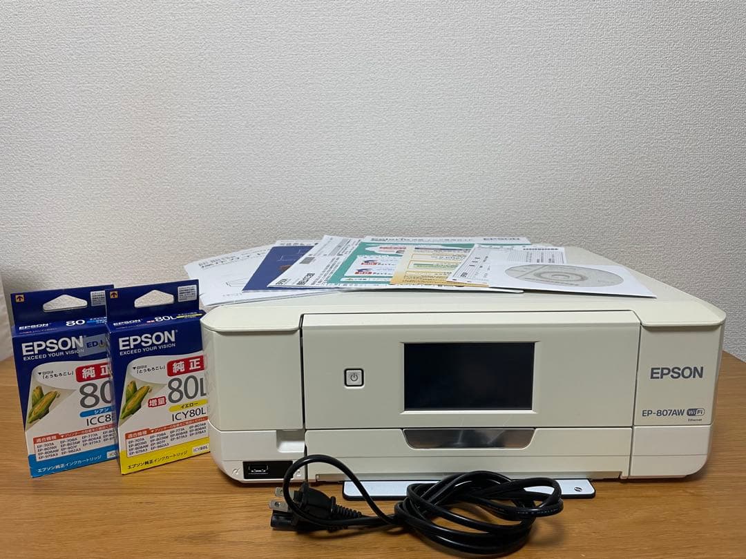 【ジャンク】EPSON プリンター EP-807AW