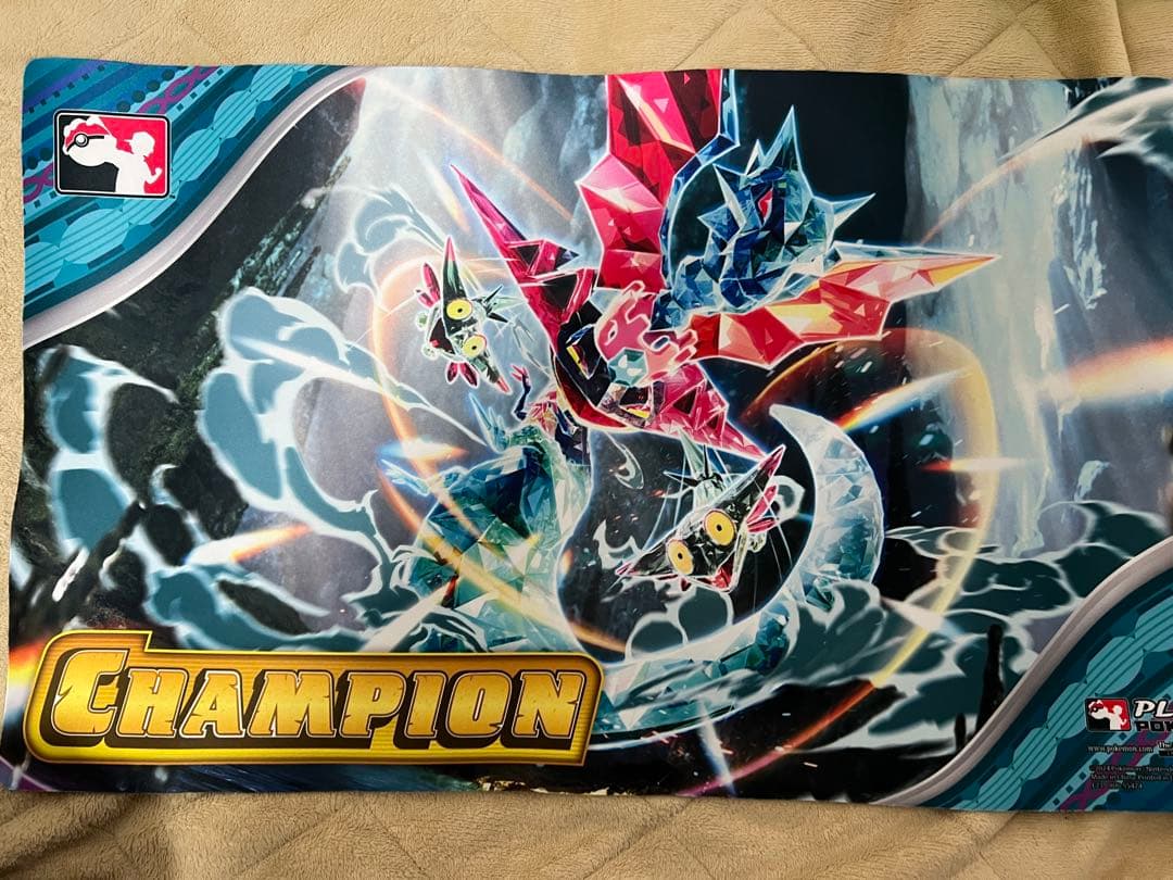 ポケモンカードゲーム ドラパルト　チャンピオン プレイマット