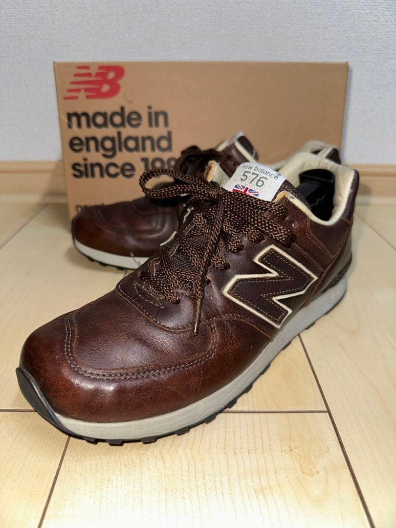 ニューバランス New Balance M576CBB UK製フルグレインレザー