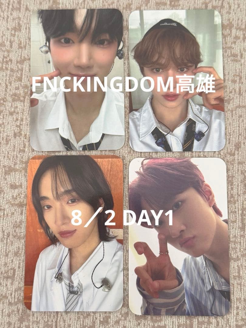 FNC KINGDOM 高雄　A×M×P トレーディングカード 4枚セット