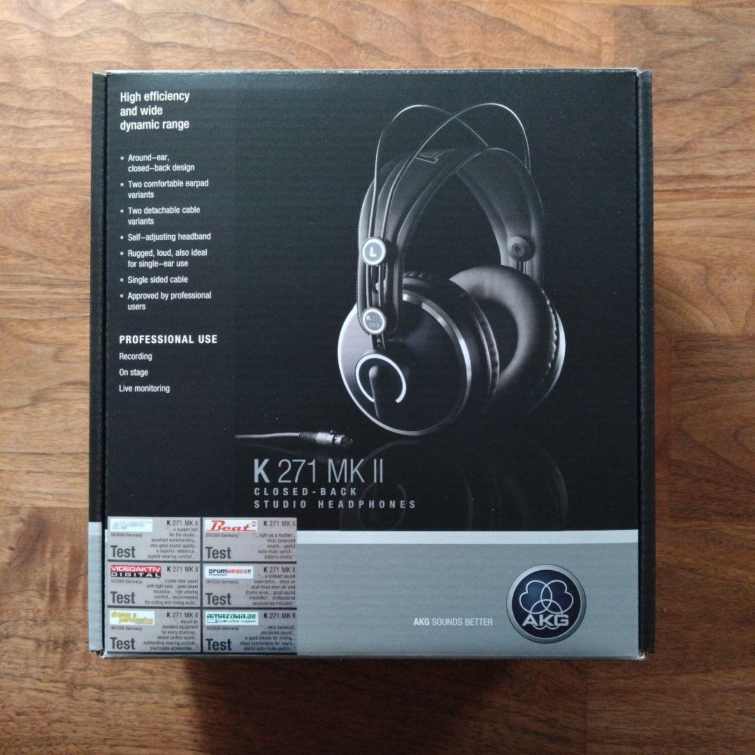 AKG モニターヘッドフォン K271 MK2 ヘッドホン