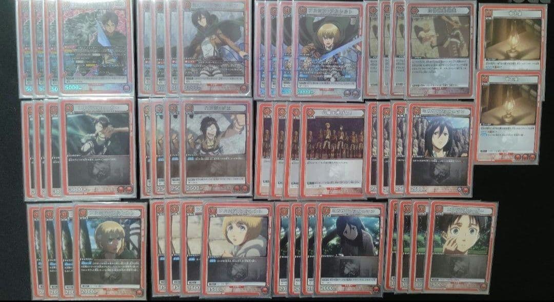 ランプエレン　巨人継承者デッキ　アルミン　ミカサ　採用