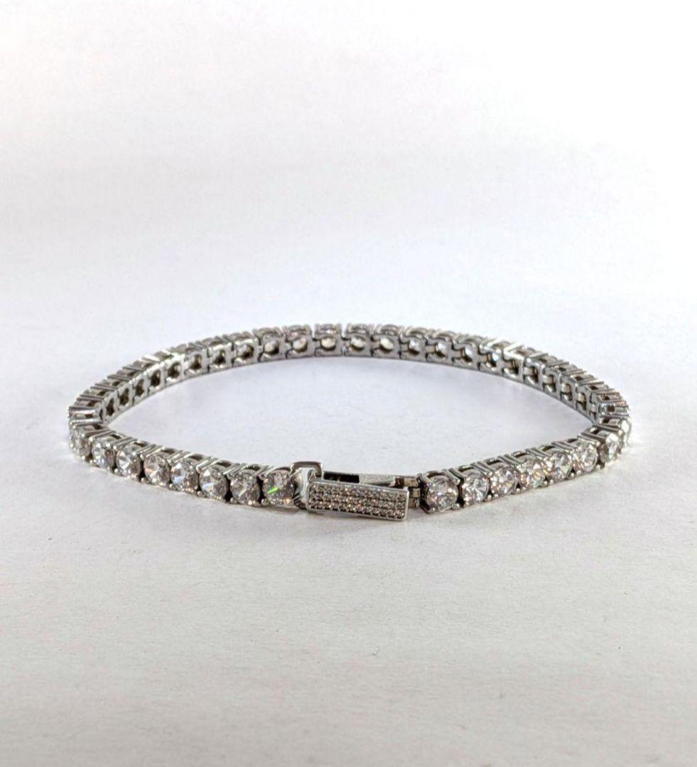 アバランチ　ジルコニアテニスブレスレット