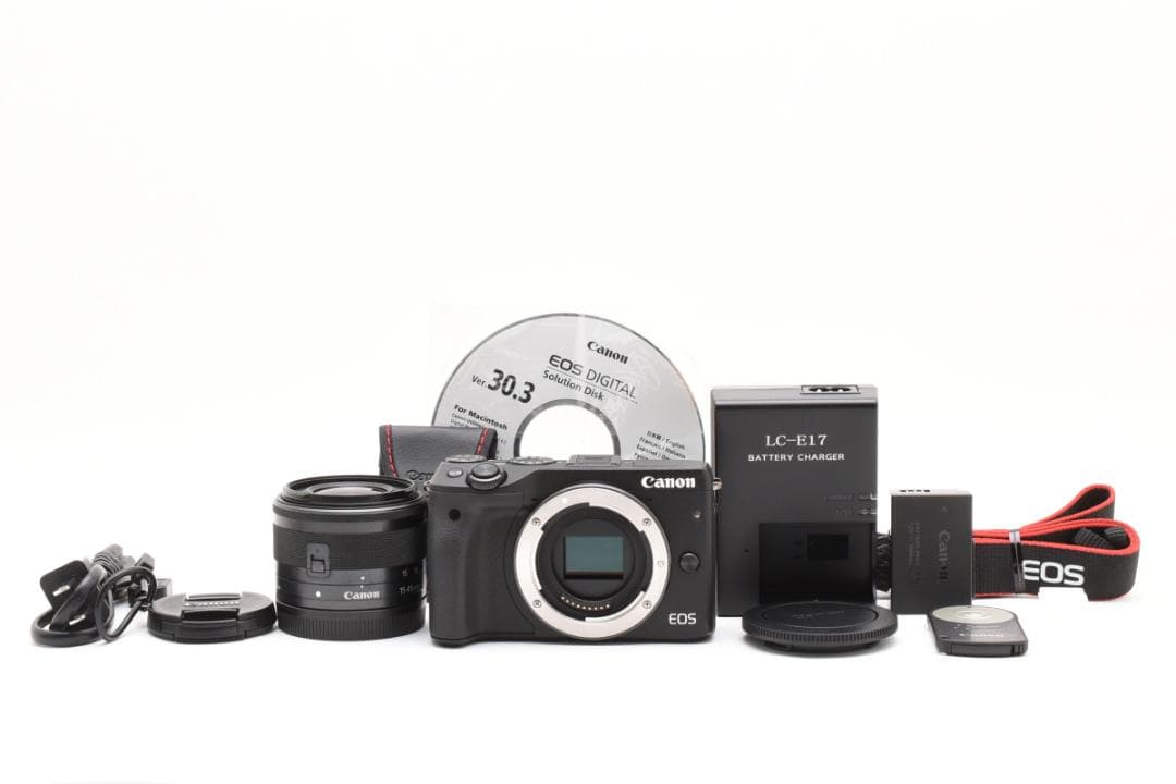 Canon キヤノン EOS M3 ミラーレスカメラ レンズ付き