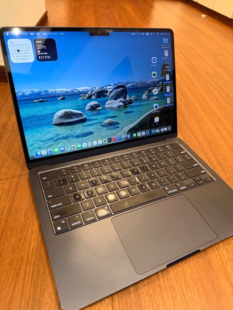 MacBook Air M2 2022 USキー 512GB ミッドナイト