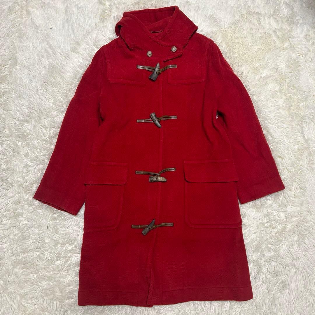 オールドイングランド　Old Englandダッフルコート　ウール　レッド　10