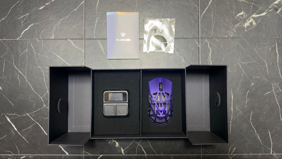 WLmouse beastX パープルカラー