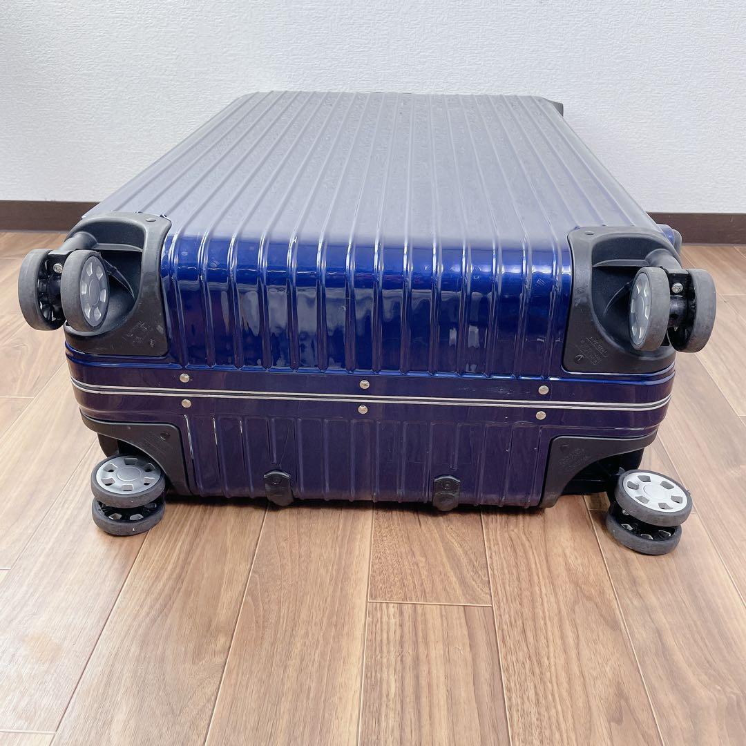 【良品】リモワ　リンボ　891.77 ブルー　89L 四輪　キャリーケース