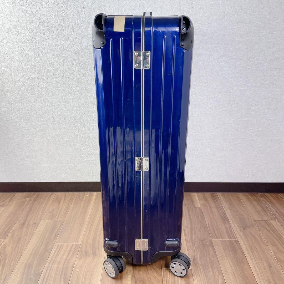 【良品】リモワ　リンボ　891.77 ブルー　89L 四輪　キャリーケース