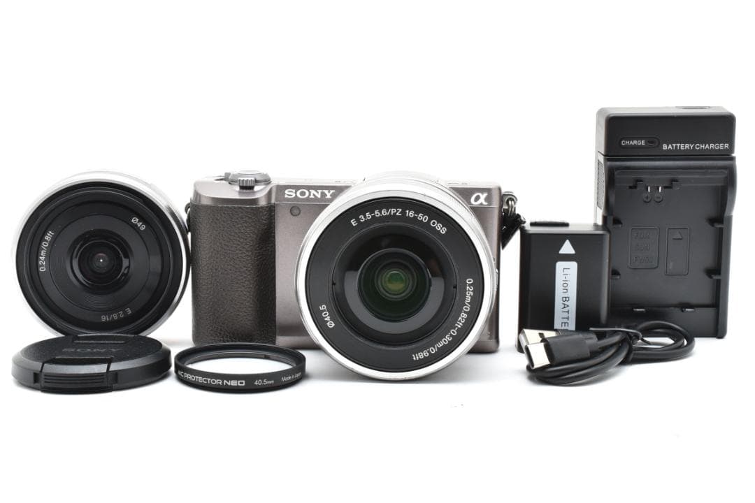 SONY α5100 + 18mm/16-50mm ダブルレンズキット