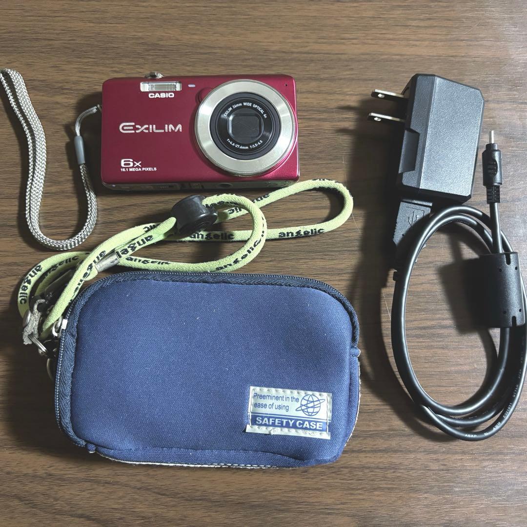 【動画も撮れる】CASIO EXILIM 6x ズーム コンパクトデジタルカメラ