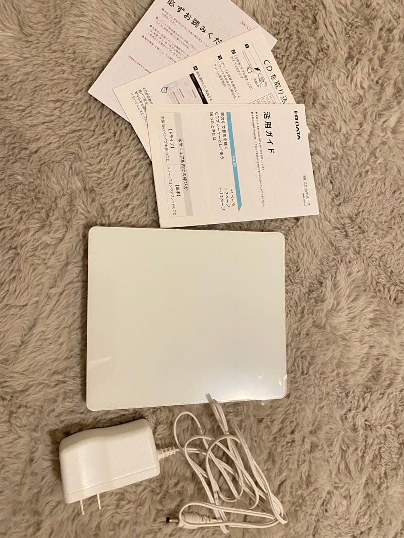 【美品】無線対応 スマホ用CDレコーダー CDレコCDRI-W24AIW